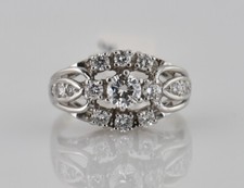 Anello con diamanti 585/000 14