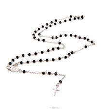 Collana Rosario Argento 925 ad