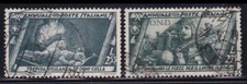 V315 REGNO D’ITALIA – Decennale, 2,55 e 2,75 lire n. 338/339, timbrati.