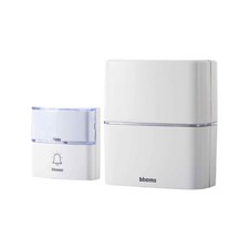 Kit Campanello Senza Fili Advanced Con Led 3 Suonerie BTicino 393015D Bianco