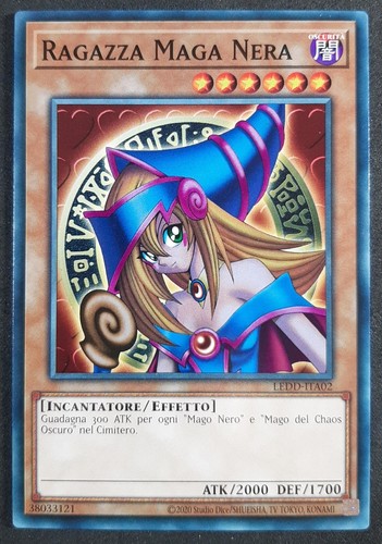 Ragazza maga nera italiano - ragazza,