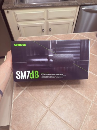 Shure sm7db microfono - microfono, dinamico