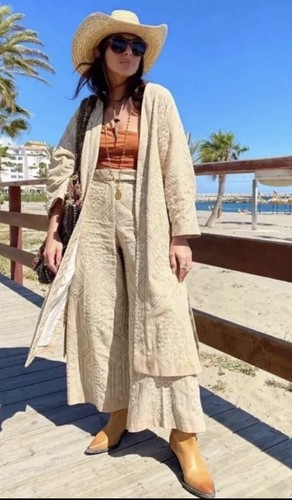 Zara nuovo kimono - donna, lungo