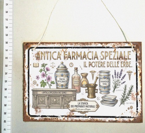 Targa farmacia speziale - , spezie