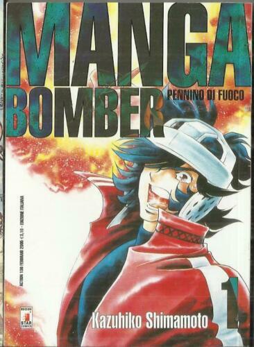 Manga bomber pennino fuoco - bomber, di