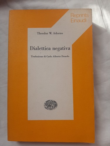 Dialettica negativa theodor - di,