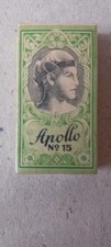 SCATOLA COMPLETA LAMETTE DA BARBA APOLLO NO 15 INTEGRA PERFETTA