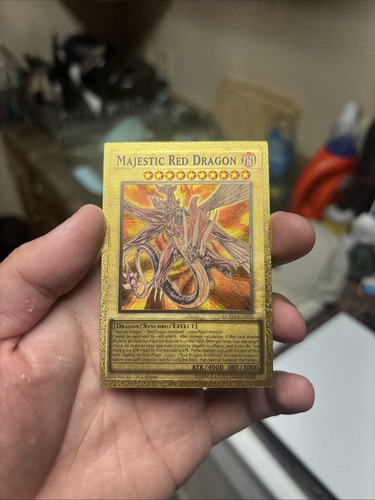 Maestoso drago rosso golden - drago,