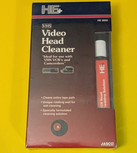 Pulitore testine video vhs - testine, he+