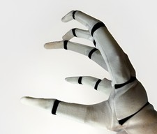 Guanti costume pupazzo mani in