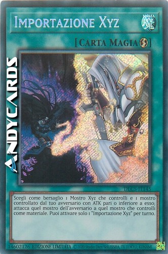 Importazione xyz - xyz, •