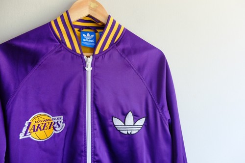 Giacca bomber adidas lakers - giacca,