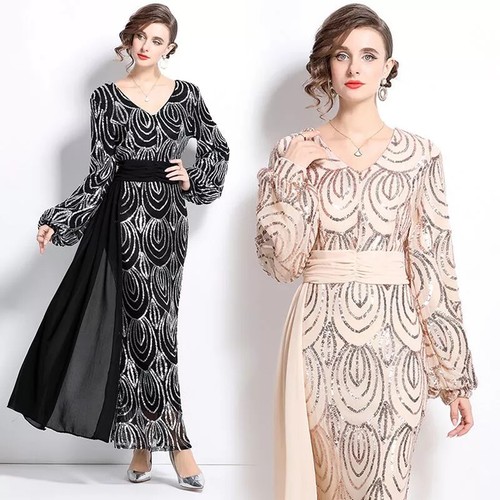 Vestito abito elegante lungo - vestito,