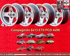 4 cerchi Fiat 124 X19 127 131