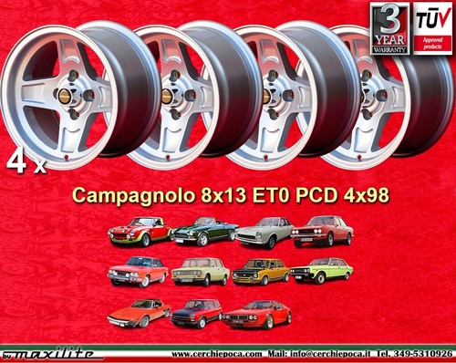 Cerchi fiat 124 - x19, 131