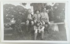 FOTOGRAFIA BOY SCOUT G.E.I GIOVANI ESPLORATORI DIVISA UNIFORME ASCI 