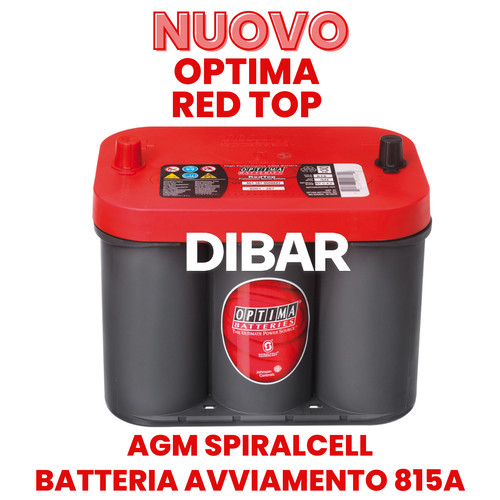 Optima red top - top, agm