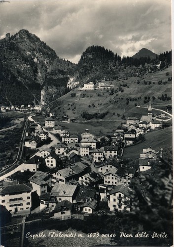 Caprile dolomiti verso pian - caprile,