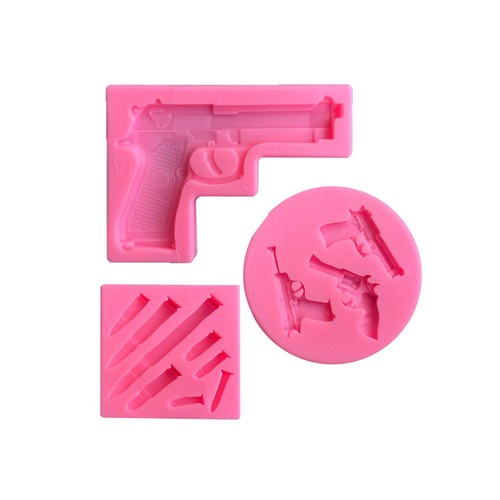 Pistola bullet silicone - pistola,