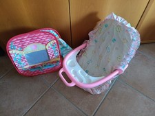 Seggiolone Culla giocattolo bambole per bambine ottime condizioni