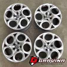 SET DISCHI RUOTA CERCHIO IN LEGA ALFA ROMEO GIULIETTA 2018