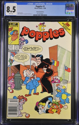 Popples cgc 5 - cgc, 8.5