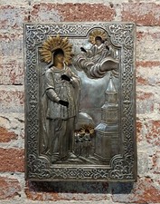 Dipinto ad olio icona russa in