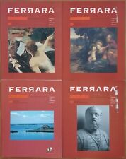 Riviste Ferrara. Voci di una città. 2009-2010-2011. Rare. Illustrate a colori.