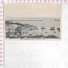 G7627 AGRIGENTO PORTO EMPEDOCLE TORRE E PORTO 1936 EDIT DIMORA