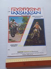 Rokon 340 MX-2 Cross - RT-I - RT-II 1975 depliant originale USA