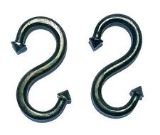 Lotto 6 ganci a S forgiati a