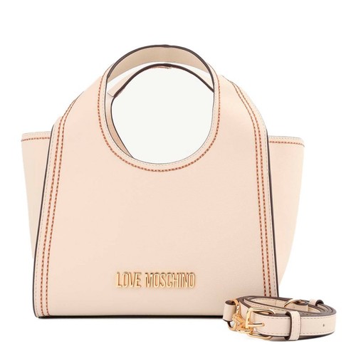 Borsa love moschino avorio - borsa, pu
