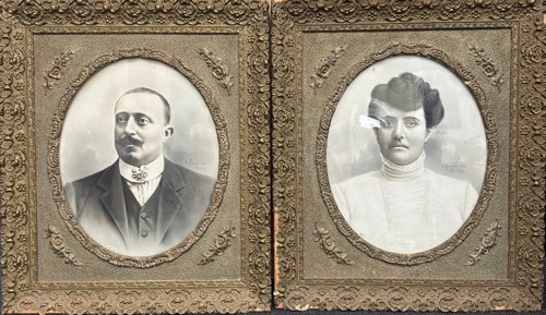 Coppia grandi cornici - di, per