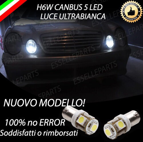 Coppia luci posizione led h6w - led,