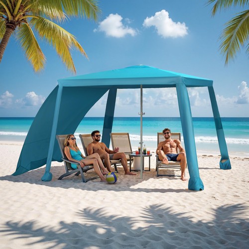 Beach cabana 6x6 - beach, cabana-6,6x6,6’
