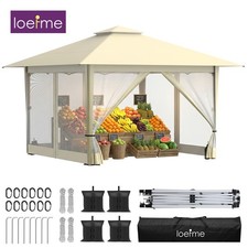 Gazebo Pieghevole 3,9 x 3,9 m