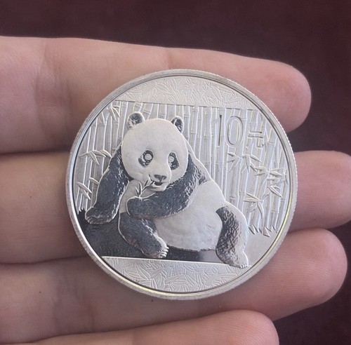 Moneta panda 999 argento - 1,