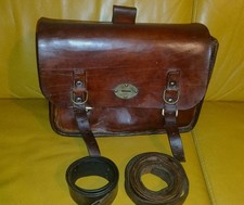 Borsa Tracolla / Cinta  SIP Poste Cuoio  Ottone Antique  Pole Worker Postman Bag