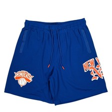 Nba Basketball New York Knicks Mesh Drawstring Pocket Mesh Shorts Size Large