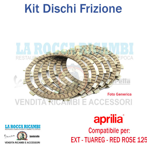 Dischi frizione aprilia 125 - frizione,