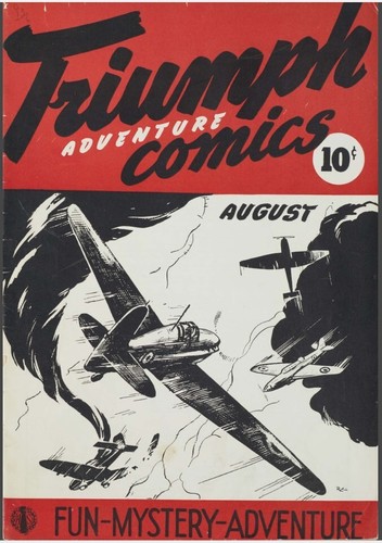 Triumph comics 32 - comics, white)