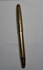 BELLA PENNA STILOGRAFICA COLUMBUS LAMINATA ORO PENNINO 585 ORO - A PISTONE