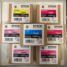 7X Genuine Stylus Pro 3800 Ink