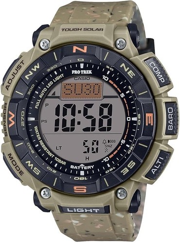 Orologio solare casio pro - casio, trek