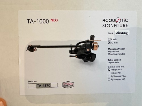 Acoustic signature 1000 neo - ta-1000,