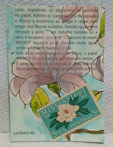 Timbro postale stravagante