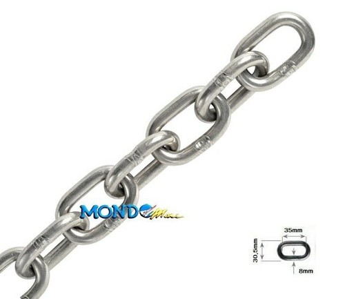 Catena inox filo ø8mm - inox,