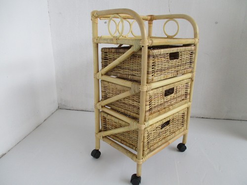 Cassettiera rattan cassetti - cassettiera, 4
