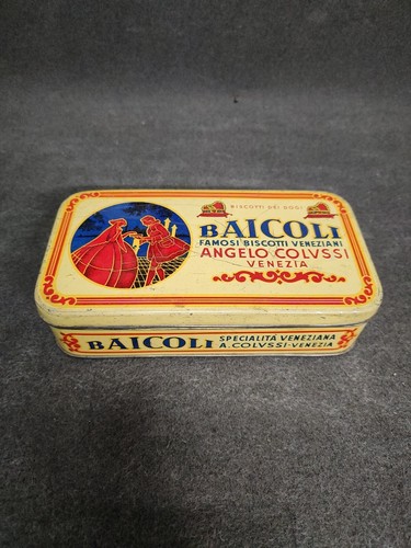 Scatola latta baicoli angelo - scatola,