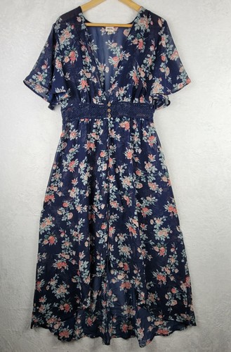 Cottagecore maxi abito - 1x,